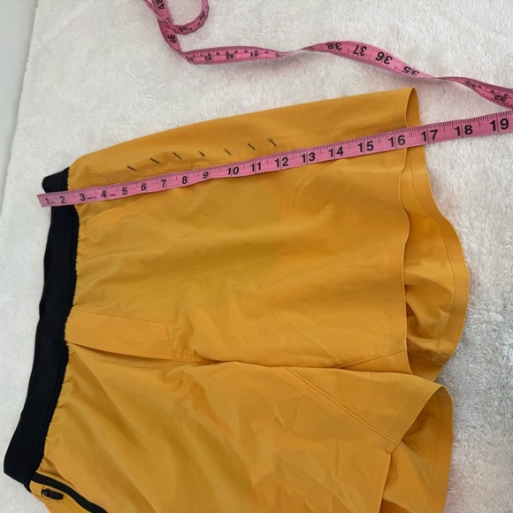 Ten Thousand Shorts Men Sz s yellow 7” Interval Short Linerless Performance - Picture 9 of 10